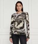 Блуза Desigual Surrealismo Slim Fit, серый - фото