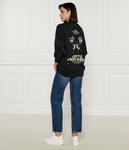 Свитшот женский Hugo Dargentix свободного кроя, черный - фото 2