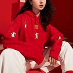 Kappa Свитшот Women's New Year Red All Over Print-5814P - фото 6