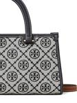 Tory Burch сумка-тоут T-Monogram, синий - фото 6