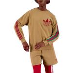 Свитер x adidas cotton sersey sweatshirt 'camel' Gucci, коричневый - фото 4