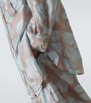 Шелковая рубашка с цветочным принтом Dries Van Noten, Pale Blue - фото 7