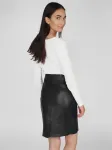 Кожаная юбка JCC "3102227", черный - фото 2