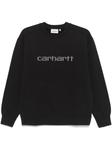 Толстовка Rivet Script Carhartt WIP, черный - фото