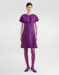 Платье из твида Dolce & Gabbana, фиолетовый - фото 2