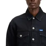 HUGO BOSS Куртка джинсовая с логотипом, Dark Blue - фото 5