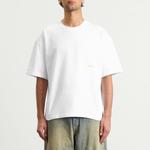 Футболка с логотипом коробки About:Blank, белый/лаймовый - фото 2