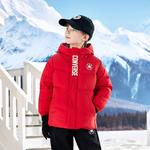 Детская утепленная куртка Converse, красный - фото 4