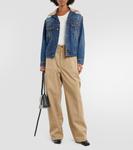 Джинсовая куртка с эффектом потертости x pendleton Maison Margiela, синий - фото 2