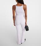 Майка из ребристой ткани с логотипом Courrèges, Mist - фото 3