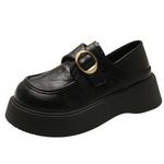 Лоферы женские NX DOUGHNUT, Black - фото