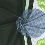 Чехол для подушки зеленый-антрацит-нефрит 80x80 см Erwin Müller - фото 8