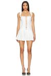 Мини-Платье джемма More To Come, белый - фото