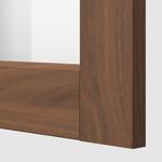 Стеклянная дверь IKEA, 40x80 см, цвет brown walnut effect - фото 3