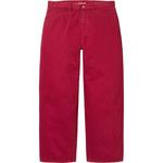 Мешковатые джинсы SS24 Supreme, индиго - фото 6