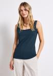 Топ Street One MIT SQUARE NECK, Türkis/Blue - фото