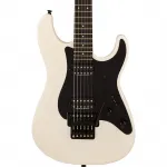 Электрогитара Charvel Pro-Mod Plus So-Cal SC1 Style 1 HH FR EB - Снежно-белая - фото