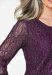 Блуза GOLDNER MIT ZARTEM GLANZ, Purple/Berry - фото 4