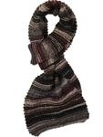Шарф COLLEZIONE ALESSANDRO Liah, коричневый - фото 3