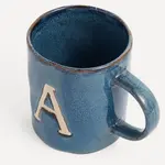 Кружка Monogram "A" El Corte Inglés, синий / белый - фото 2