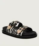 Кожаные тапочки MLAOTTIMO Marella, черный - фото