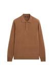 Топ Massimo Dutti Long sleeved top, Brown - фото 5