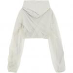 Кроп худи WE11DONE, бежевый - фото 4