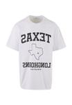 Рубашка с принтом TEXAS LONGHORNS MIRRORED TEE Upscale by Mister Tee, белый - фото 5
