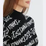 Платье с добавлением шерсти Just Cavalli, черный - фото 4