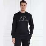 Толстовка обычного кроя Armani Exchange, синий - фото 2