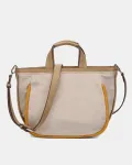 Сумка-шоппер Oceans Diary из переработанных материалов Abbacino, бежевый - фото 4