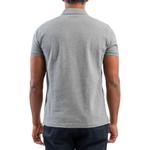 Футболка поло мужская серая Moncler - фото 5