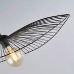 Подвесной светильник 71x18x53 см, черный - фото 2