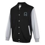 Куртка Men's adidas neo Pattern Printing Long Sleeves Jacket Black, черный - фото
