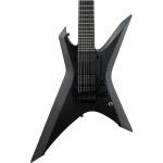 Электрогитара Ibanez Xiphos Iron Label 7str, черная плоская - фото