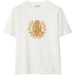 Футболка Crest Cotton Burberry, белый - фото