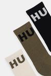 Носки 3 пары Hugo, черный - фото 2