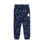 Брюки BAPE Color Camo Sweatpants 'Navy' - фото