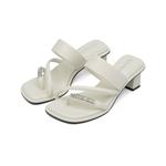 Шлепанцы женские Gemeiq, серебряный - фото 2