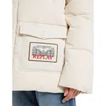 Куртка Replay W7906.000.85282 padded, бежевый - фото 6
