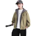 Детская куртка с капюшоном Moderate EASTERN CAMEL, olive желтый - фото 10