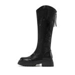 Высокие сапоги женские черные EBLAN - фото