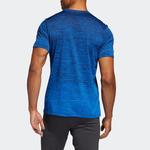 Футболка Men's adidas Gradient Tee Training Blue, синий - фото 4