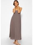 Длинное платье SASSYCLASSY, коричневый - фото