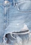 Джинсовые шорты FRAYED - MID-RISE PULL&BEAR, цвет Blue Denim - фото 7