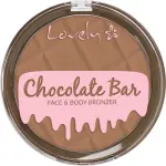 Бронзер для лица bronceador rostro y cuerpo chocolate bar Lovely Makeup, цвет n2 - фото