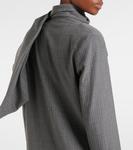 Шерстяная куртка Ren Tove, серый - фото 5