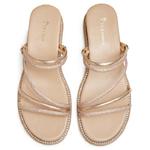 Шлепанцы женские Teenmix, серебряный - фото 2