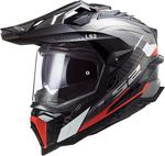 LS2 Helmets Explorer Carbon Adventure Helmet, Frontier Matte Titanium - фото