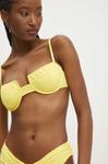 Бикини-топ Answear Lab, желтый - фото